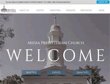 Tablet Screenshot of mediapresbyterian.org